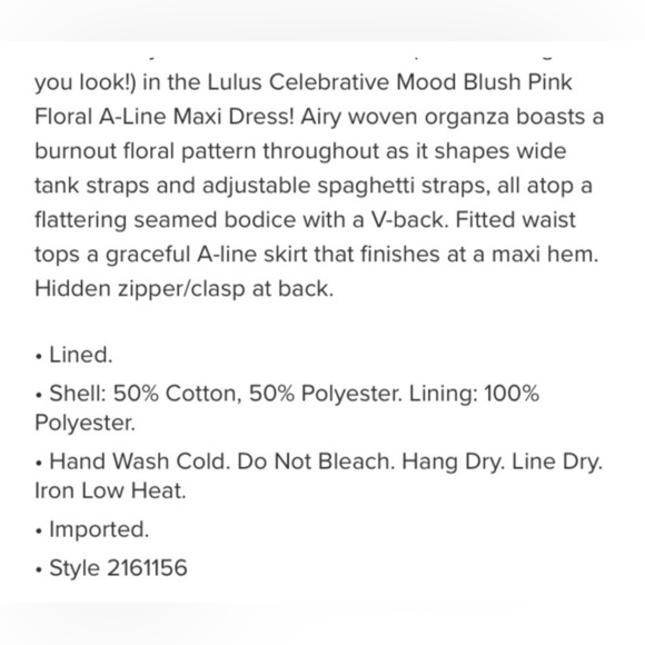 Lulus Elegant Blush Pink Lace Overlay Dress - Picture 6 of 7